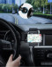 Baseus Milky Way Wireless Charger Car Vent Mount - поставка за радиатора на кола с безжично зареждане за Qi съвместими смартфони (черен) 14