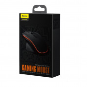 Baseus GAMO Gaming Mouse (GMGM01-01) - геймърска мишка с 9 програмируеми бутона (черен) 8