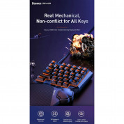 Baseus GAMO One-Handed Gaming Keyboard (GMGK01-01) - геймърска клавиатура с 35 бутона (черен) 3