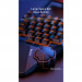 Baseus GAMO One-Handed Gaming Keyboard (GMGK01-01) - геймърска клавиатура с 35 бутона (черен) 9
