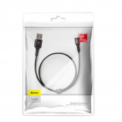 Baseus Halo USB-C Cable 40W (CATGH-F01) - кабел с въжена оплетка за устройства с USB-C порт (50 см) (черен)  7