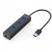 TeckNet EHU01043BA02-V2 USB 3.0 HUB Ethernet Network Adapter - USB адаптер с USB хъб и Ethernet порт 1