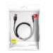 Baseus Halo USB Lightning Cable (CALGH-E01) - Lightning USB кабел за Apple устройства с Lightning порт (300 см) (черен) 7