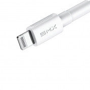 Baseus BMX Mini USB-C to Lightning Cable PD 18W - MFI сертифициран USB-C към Lightning кабел за Apple устройства с Lightning порт (120 см) (бял) 1