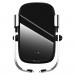 Baseus Rock Solid Wireless Charger Car Mount (WXHW01-0S) - поставка за радиатора на кола с безжично зареждане за Qi съвместими смартфони (сребрист) 2
