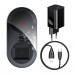 Baseus Simple 24W 2in1 Wireless Charger (TZWXJK-B01) - двойна поставка (пад) с Fast Charge технология за безжично зареждане за Qi съвместими устройства и Apple Airpods (прозрачен) 6