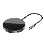 Baseus USB-C Circular Mirror Wireless Charger Hub (WXJMY-0G) 2