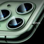 Baseus Gem Lens Film - предпазни стъклени лещи за камерата на iPhone 11 Pro, iPhone 11 Pro Max (прозрачни) 6