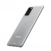 Baseus Wing case - тънък полипропиленов кейс (0.45 mm) за Samsung Galaxy S20 Plus (бял) 2