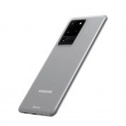 Baseus Wing case - тънък полипропиленов кейс (0.45 mm) за Samsung Galaxy S20 Ultra (бял) 2