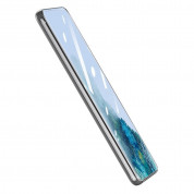 Baseus Full Screen Curved Soft Screen Protector - извито защитно покритие с черна рамка за целия дисплей на Samsung Galaxy S20 (два броя) 2