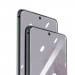 Baseus Full Screen Curved Soft Screen Protector - извито защитно покритие с черна рамка за целия дисплей на Samsung Galaxy S20 Plus (два броя) 4