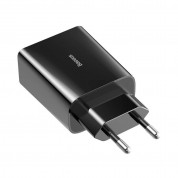 Baseus Speed Mini PD Wall Charger 18W (TZCCFS-X01) - захранване за ел. мрежа с USB-C изход с технология за бързо зареждане и USB-C към Lightning кабел (черен) 4