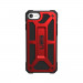 Urban Armor Gear Monarch Case - удароустойчив хибриден кейс за iPhone SE (2022), iPhone SE (2020), iPhone 8, iPhone 7 (червен) 2