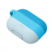 Baseus Cloud Hook Silica Gel Case for Airpods Pro (blue) 3