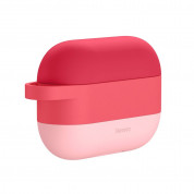 Baseus Cloud Hook Silica Gel Case for Airpods Pro (pink) 2