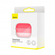 Baseus Cloud Hook Silica Gel Case for Airpods Pro (pink) 6