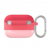 Baseus Cloud Hook Silica Gel Case - силиконов калъф за Apple Airpods Pro (розов) 1