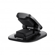 Baseus Platinum Vehicle Eyewear Clip - закачалка със самозалепващо фолио за автомобили и гладки повърхности (черен) 4