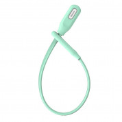Baseus Bracelet USB-C Cable (CATFH-06A) - кабел за устройства с USB-C порт (22 см) (зелен)  1