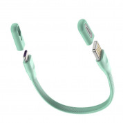 Baseus Bracelet USB-C Cable (CATFH-06A) - кабел за устройства с USB-C порт (22 см) (зелен)  4