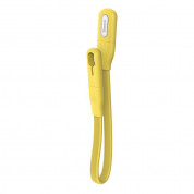 Baseus Bracelet USB-C Cable (CATFH-06A) - кабел за устройства с USB-C порт (22 см) (жълт)  2