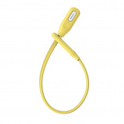 Baseus Bracelet USB-C Cable (CATFH-06A) - кабел за устройства с USB-C порт (22 см) (жълт)  1