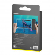 Baseus Lets Go Slip Cover Waterproof Bag - универсален водоустойчив калъф за смартфони до 7.2 инча (сив) 8