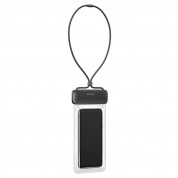 Baseus Lets Go Slip Cover Waterproof Bag - универсален водоустойчив калъф за смартфони до 7.2 инча (сив) 2