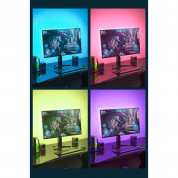 Baseus GAMO Colorful Self-Adhesive SMD LED Strip (DGKU-01) - RGB LED лента (150 см) 9