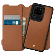 Spigen Ciel Wallet Leather Case for Samsung Galaxy S20 Ultra (brown) 6