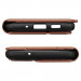 Spigen Ciel Wallet Leather Case - дизайнерски кожен калъф за Samsung Galaxy S20 Ultra (кафяв) 5