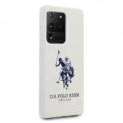 U.S. Polo Assn. Silicone Case Samsung Galaxy S20 Ultra (white) 5