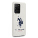 U.S. Polo Assn. Silicone Case - твърд силиконов кейс за Samsung Galaxy S20 Ultra (бял) 6