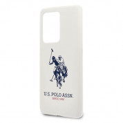U.S. Polo Assn. Silicone Case Samsung Galaxy S20 Ultra (white) 2