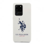 U.S. Polo Assn. Silicone Case Samsung Galaxy S20 Ultra (white) 4
