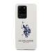 U.S. Polo Assn. Silicone Case - твърд силиконов кейс за Samsung Galaxy S20 Ultra (бял) 5