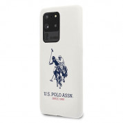 U.S. Polo Assn. Silicone Case Samsung Galaxy S20 Ultra (white) 1