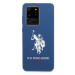U.S. Polo Assn. Silicone Case - твърд силиконов кейс за Samsung Galaxy S20 Ultra (син) 5