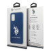 U.S. Polo Assn. Silicone Case - твърд силиконов кейс за Samsung Galaxy S20 Plus (син) 8