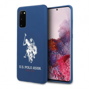 U.S. Polo Assn. Silicone Case Samsung Galaxy S20 (blue)