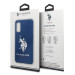 U.S. Polo Assn. Silicone Case - твърд силиконов кейс за Samsung Galaxy S20 (син) 8
