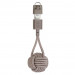 Native Union Key Lightning Cable - здрав плетен кабел, тип ключодържател с Lightning за Apple устройства (кафяв) 1
