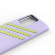 Adidas Originals Moulded Case - кожен кейс за Samsung Galaxy S20 Ultra (лилав) 4