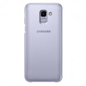 Samsung Wallet Case EF-WJ600CV - оригинален калъф за Samsung Galaxy J6 (2018) (лилав) 1
