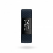 Fitbit Charge 4 (NFC) - гривна с дисплей за следене на дневната и нощна активност на организма за iOS и Android (син-черен)  1