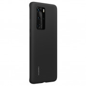 Huawei Silicone Case - оригинален силиконов калъф за Huawei P40 Pro (черен) 1