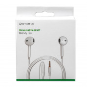 4smarts In-Ear Stereo Headset Melody Lite - слушалки с микрофон за мобилни устройства (бял) 2