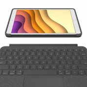 Logitech Combo Touch - безжична клавиатура и тракпад, с кейс и поставка за iPad Air 3 (2019), iPad Pro 10.5 (2017) (тъмносив) 5