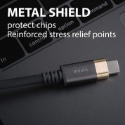 Moshi USB-C Monitor Cable - Gray/Gold 5